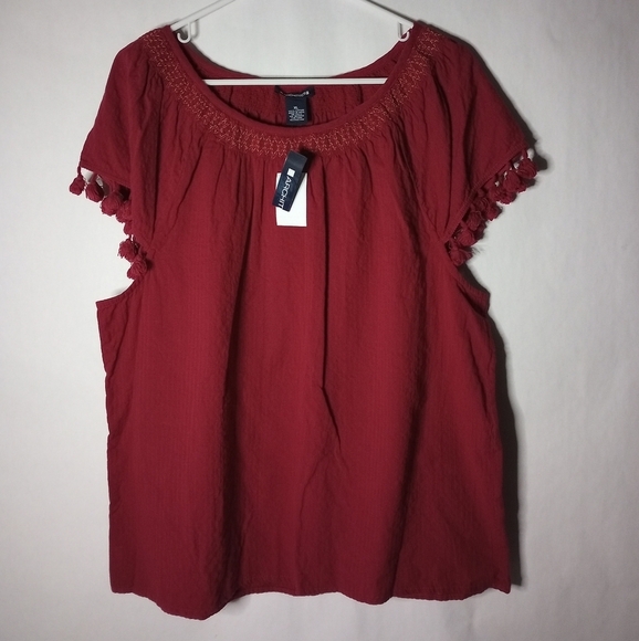 NWT Architect maroon top size XL - Picture 1 of 8